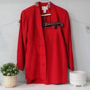 ⭐Sophisticate Red Skirt Suit